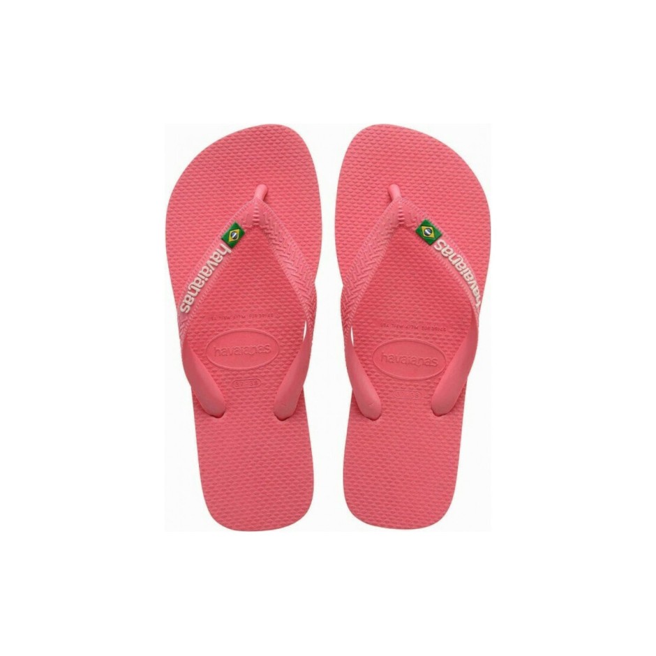HAVAIANAS BRASIL LOGO 4110850-7600 Ροζ