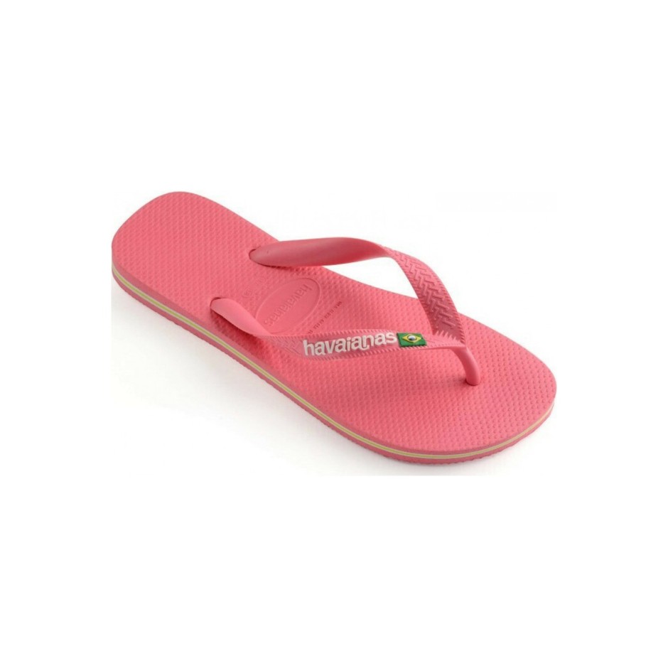 HAVAIANAS BRASIL LOGO 4110850-7600 Ροζ