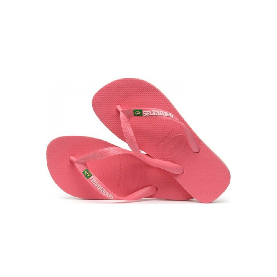 HAVAIANAS BRASIL LOGO 4110850-7600 Ροζ