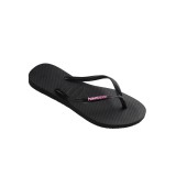HAVAIANAS HAV. SLIM LOGO METALLIC 4119875-1094 Black Image 0