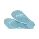 HAVAIANAS SLIM GLITTER FLOURISH 4147122 Siel Image 0