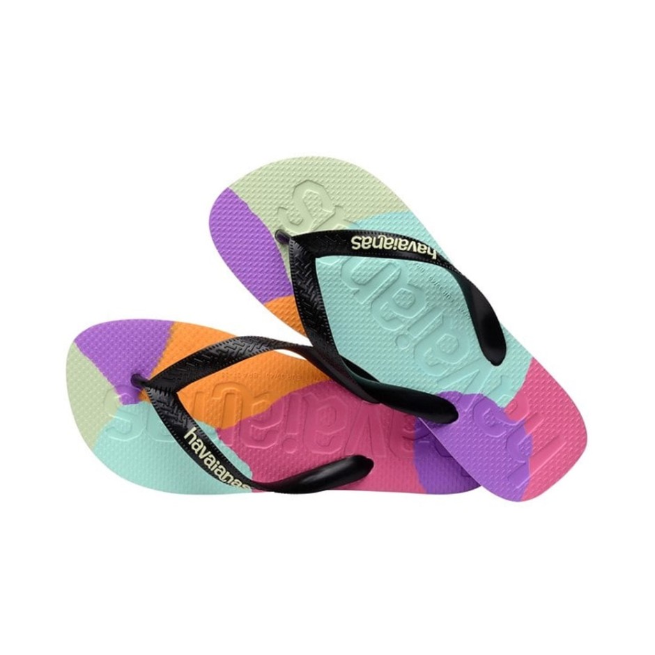 Γυναικείες Σαγιονάρες Πολύχρωμες - Havaianas Top Logomania Colors II