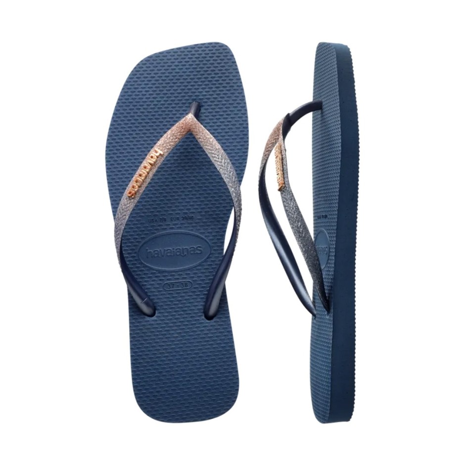 HAVAIANAS SQUARE GLITTER 4148102-0089 Blue