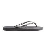 HAVAIANAS SLIM LOGO METALLIC 4119875-5178 Grey Image 0
