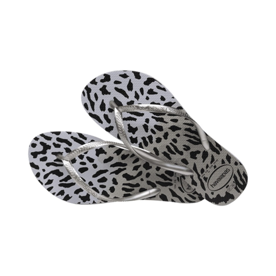 Γυναικείες Σαγιονάρες Γκρι - Havaianas Slim Animals
