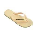 Γυναικείες Σαγιονάρες Εκρού - Havaianas Brasil Logo Εικόνα 1