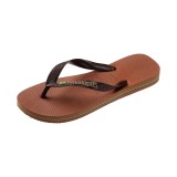 Γυναικείες Σαγιονάρες Καφέ - Havaianas Brasil Logo Εικόνα 2