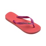 Γυναικείες Σαγιονάρες Κοραλί - Havaianas Brasil Logo Εικόνα 2
