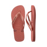 Γυναικείες Σαγιονάρες Ροζ - Havaianas Top Logo Metallic Εικόνα 4