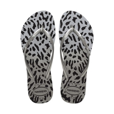 Γυναικείες Σαγιονάρες Γκρι - Havaianas Slim Animals
