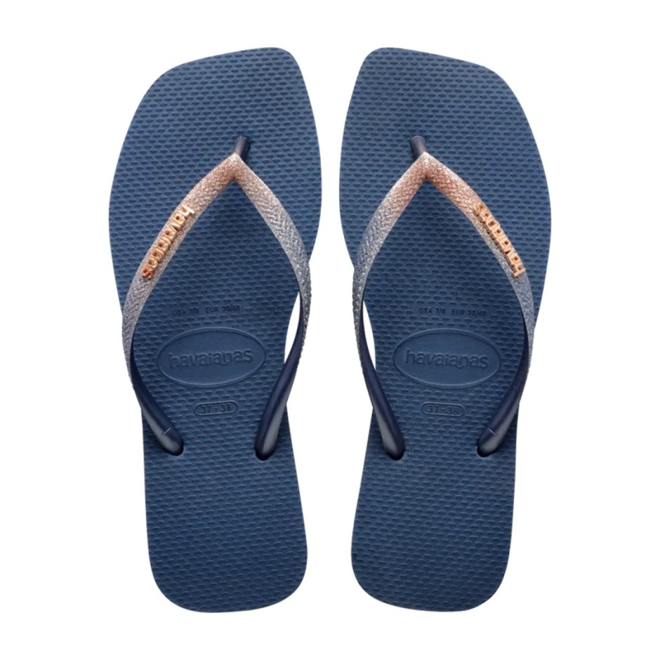 HAVAIANAS SQUARE GLITTER 4148102-0089 Blue