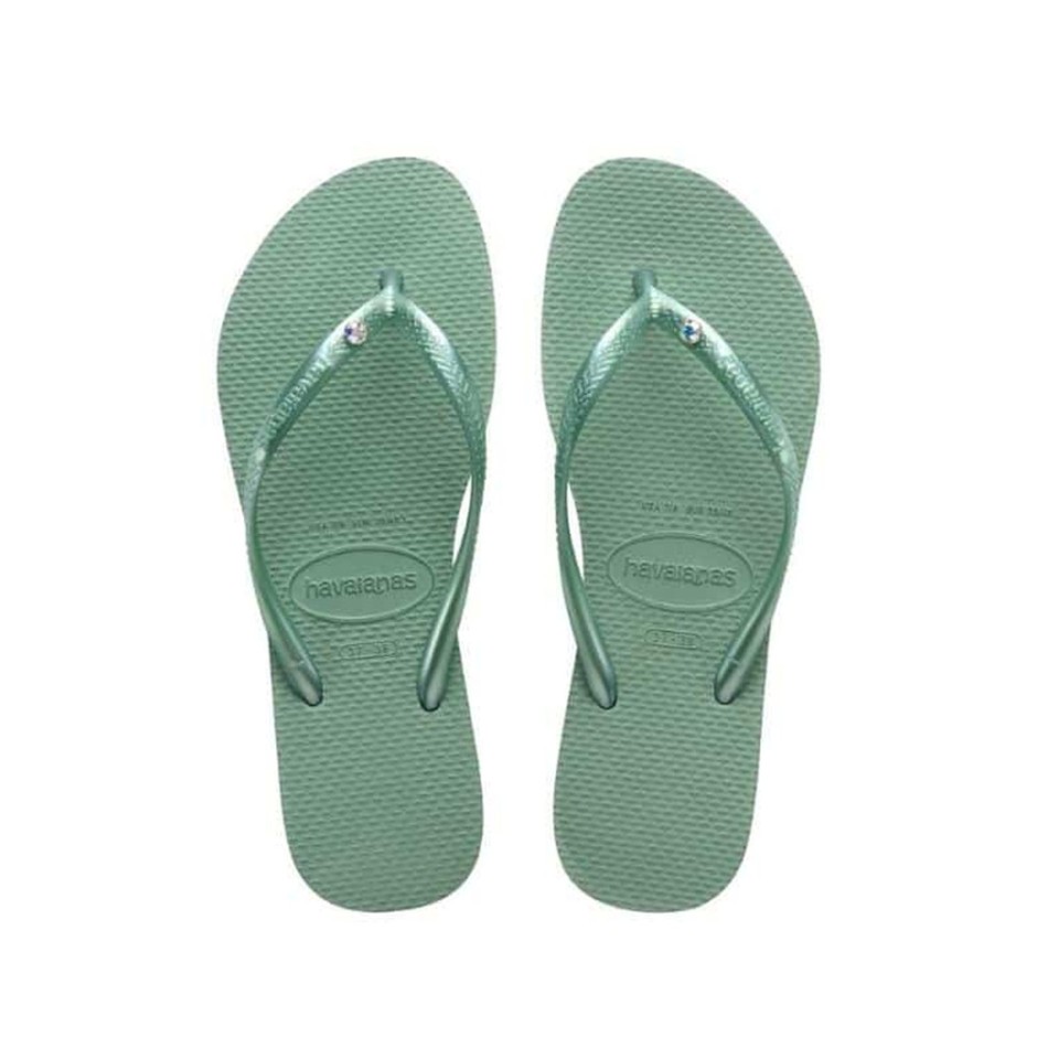 Γυναικείες Σαγιονάρες Βεραμάν - Havaianas Slim Crystal II
