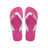 HAVAIANAS BRASIL LOGO 4110850-0064 Ροζ Εικόνα 