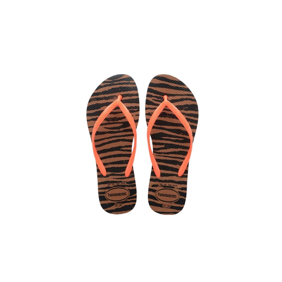 HAVAIANAS HAV. SLIM ANIMALS 4103352-9933 Πορτοκαλί