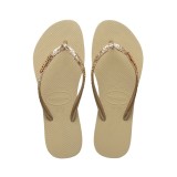HAVAIANAS HAV. SLIM GLITTER II 4146975-0154 Μπέζ Εικόνα 