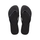 HAVAIANAS HAV. SLIM GLITTER II 4146975-4057 Black Image 