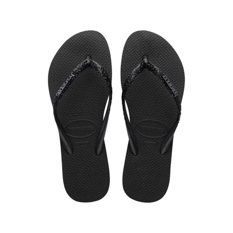HAVAIANAS HAV. SLIM GLITTER II 4146975-4057 Black