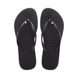 HAVAIANAS SLIM CRYSTAL SW II 4145651-0090 Black Image 