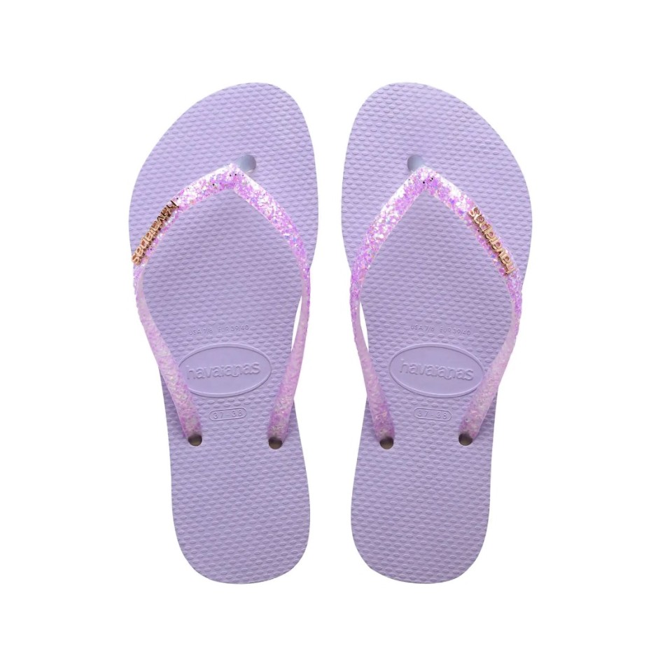 HAVAIANAS SLIM GLITTER FLOURISH 4147122-2297 Purple