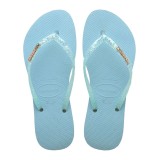 HAVAIANAS SLIM GLITTER FLOURISH 4147122 Siel Image 