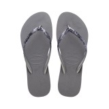 HAVAIANAS HAV. SLIM GLITTER II 4146975-5178 Grey Image 