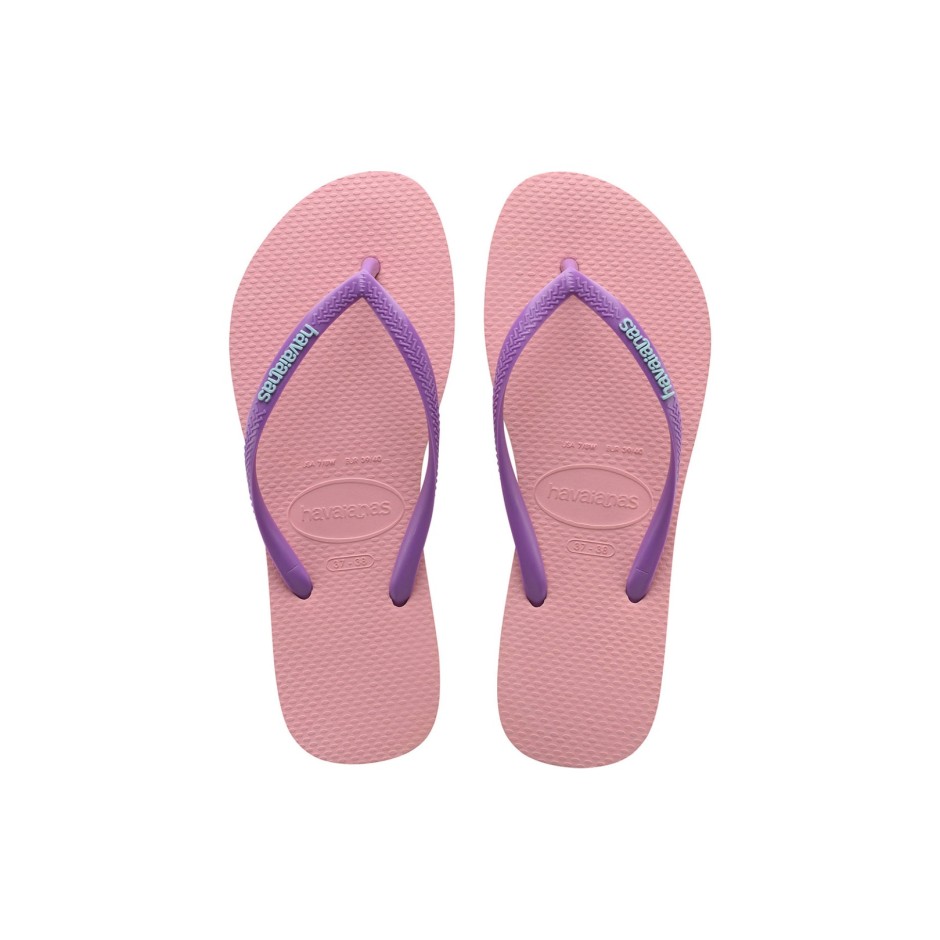 HAVAIANAS SLIM LOGO 4119787-5217 Σομόν