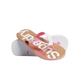 SUPERDRY CORK FLIP FLOP WF310005A-01C Λευκό Εικόνα 0