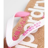 SUPERDRY CORK FLIP FLOP WF310005A-01C Λευκό Εικόνα 1