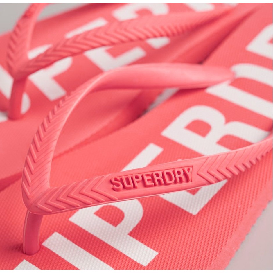 SUPERDRY SDCD CODE ESSENTIAL FLIP FLOP WF310155A-PY7 Κοραλί