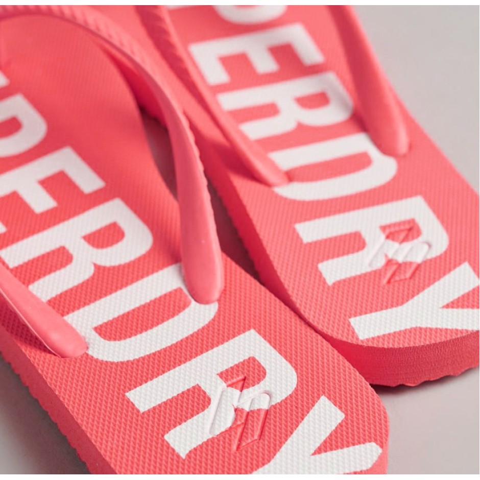 SUPERDRY SDCD CODE ESSENTIAL FLIP FLOP WF310155A-PY7 Κοραλί