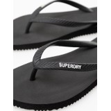 SUPERDRY OVIN VINTAGE CLASSIC FLIP FLOP WF310165A-02A Μαύρο