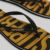 SUPERDRY D2 NONE VINTAGE VEGAN FLIP FLOP WF310228A-18A Black Image 1