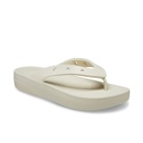 CROCS CLASSIC PLATFORM FLIP W 207714-2Y2 Beige Image 0