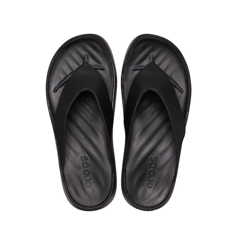 Γυναικείες Σαγιονάρες Μαύρες - Crocs Getaway Platform Flip