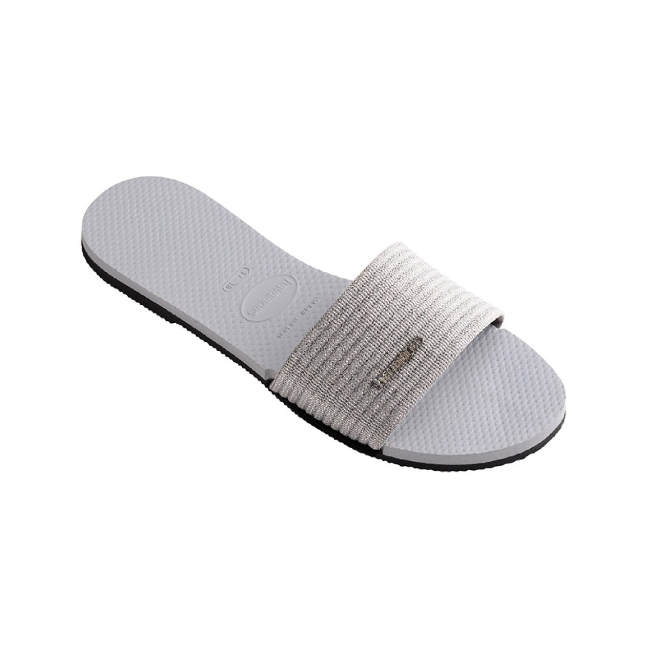 Γυναικείες Παντόφλες Γκρι - Havaianas You Malta Metallic