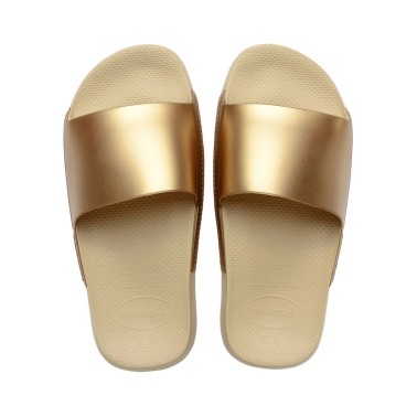 HAVAIANAS SLIDE CLASSIC METALLIC Χρυσό