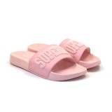 SUPERDRY HIGH BUILD LOGO POOL SLIDE WF310109A-YU4 Pink Image 1