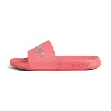SUPERDRY CODE LOGO POOL SLIDERS WF310185A-WQ9 PINK Image 0