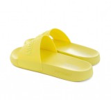 SUPERDRY D2 SDRY LOGO VEGAN POOL SLIDE WF310216A-9MO Yellow Image 1
