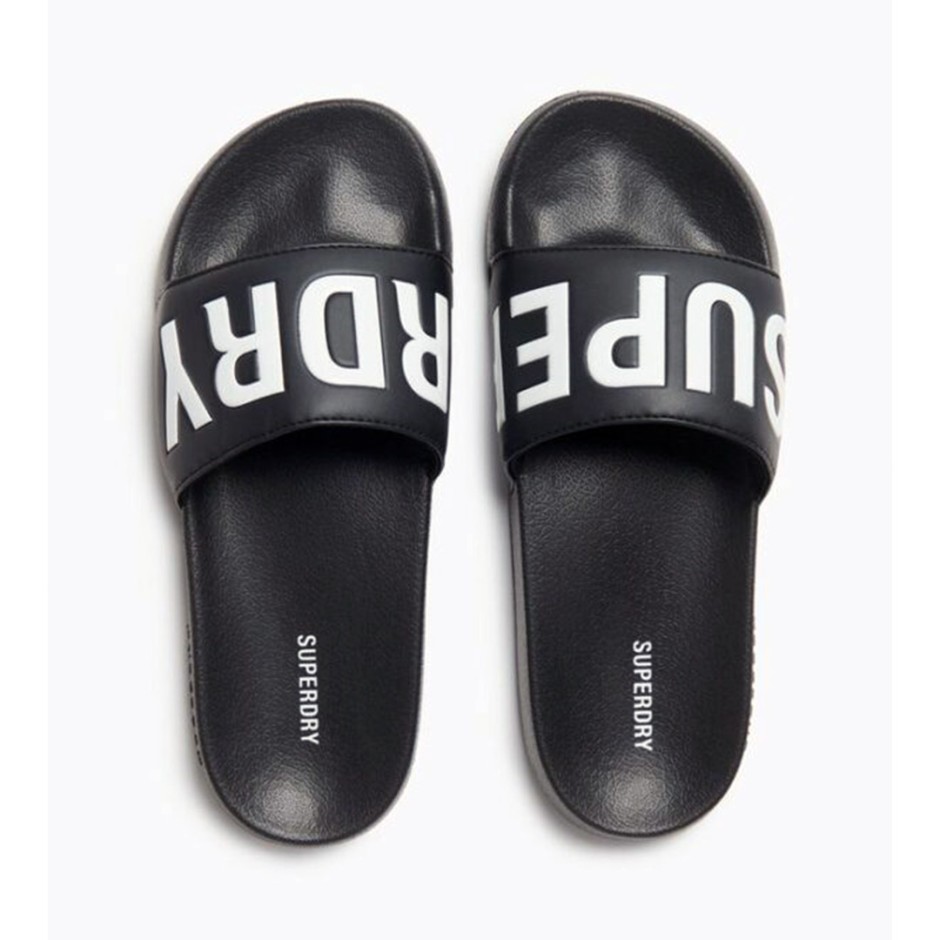 Γυναικείες Παντόφλες Μαύρες - Superdry Core 