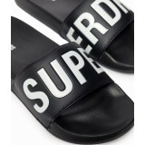 SUPERDRY CORE POOL SLIDE WF310237A-02A Black Image 1