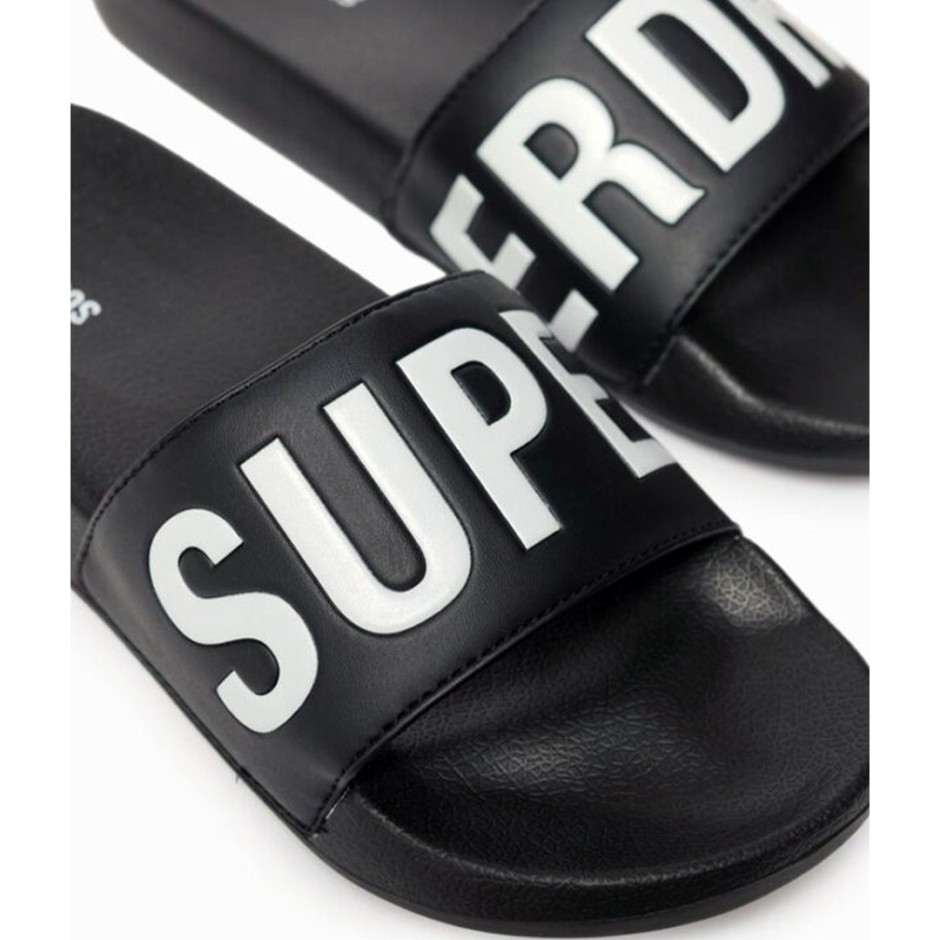 Γυναικείες Παντόφλες Μαύρες - Superdry Core 