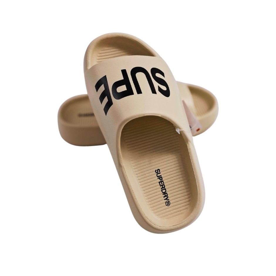 SUPERDRY PUFFY SLIDE TXS24225-NUDE Ecru