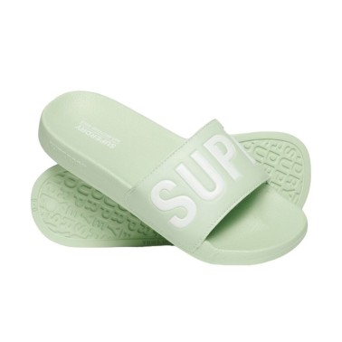 Γυναικείες Παντόφλες Λαχανί - Superdry Core Vegan Pool Slide