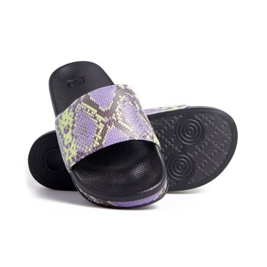 SUPERDRY HYPER FLATFORM SLIDE WF310015A-M1M Πολύχρωμο