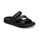 Γυναικείες Παντόφλες Μαύρες - Crocs Getaway Strappy Εικόνα 0