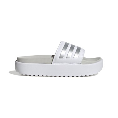 adidas Sportswear Adilette Platform Λευκό - Γυναικείες Παντόφλες 