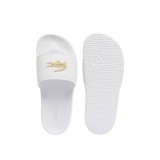 Γυναικείες Παντόφλες Λευκές - Lacoste Serve Slide 0.0 Εικόνα 2