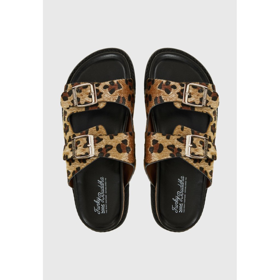 FUNKY BUDDHA FBL011-100-08-LEOPARD Πολύχρωμο