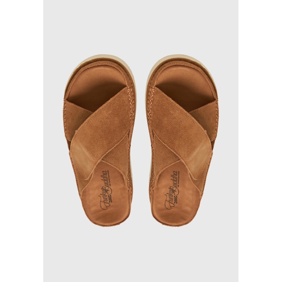 FUNKY BUDDHA FBL011-118-08-CAMEL Καφέ